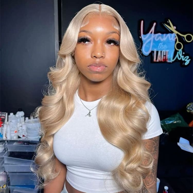 champagne 9*5 Glueless Wigs