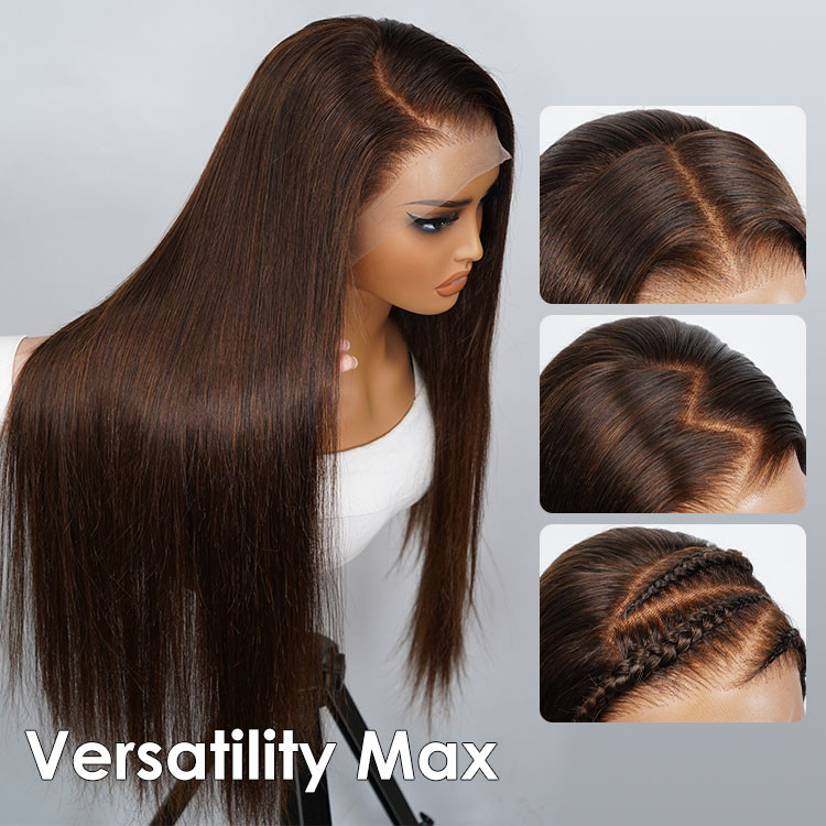 #4 chocolate brown wigs