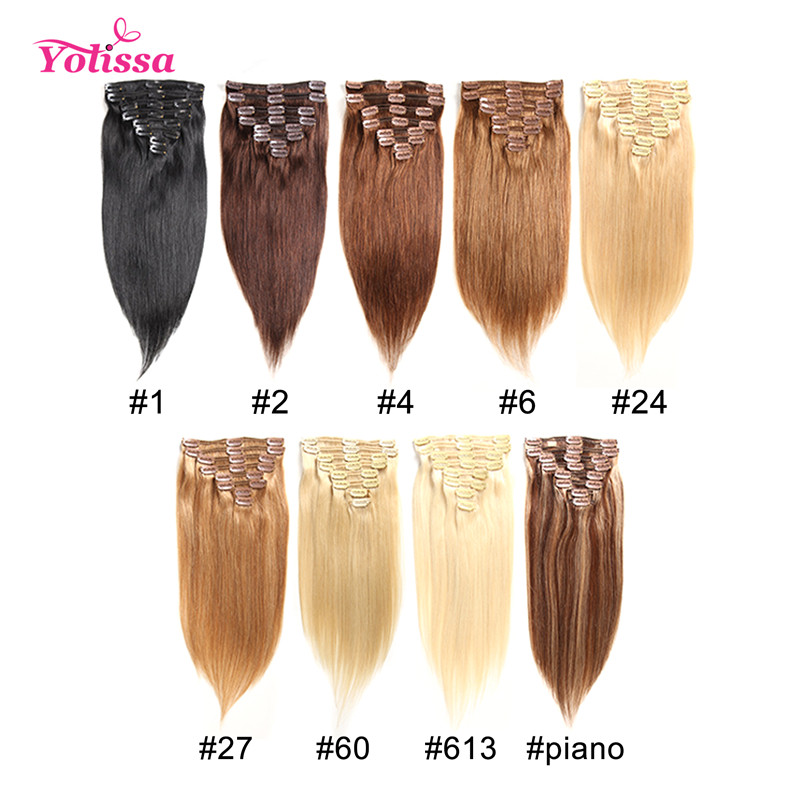 Black to Blonde Human Hair Extensions