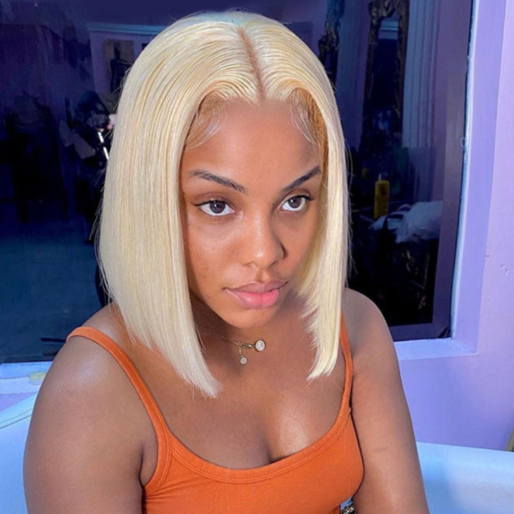 blonde bob wig