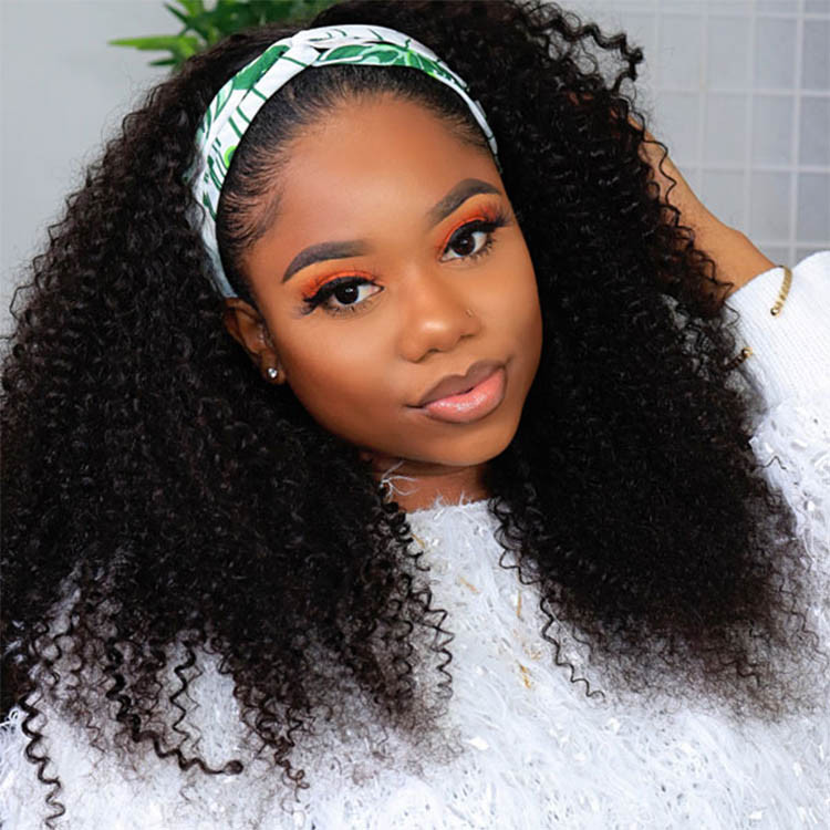coily headband wigs