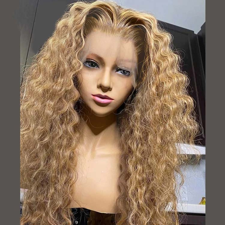crimped lace front wigs human hair