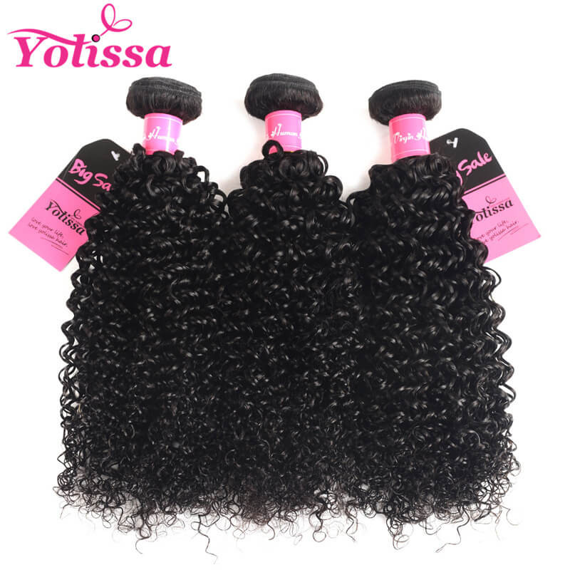 Curly Bundles With Closure 5*5