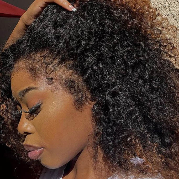curly wigs with curly hairline