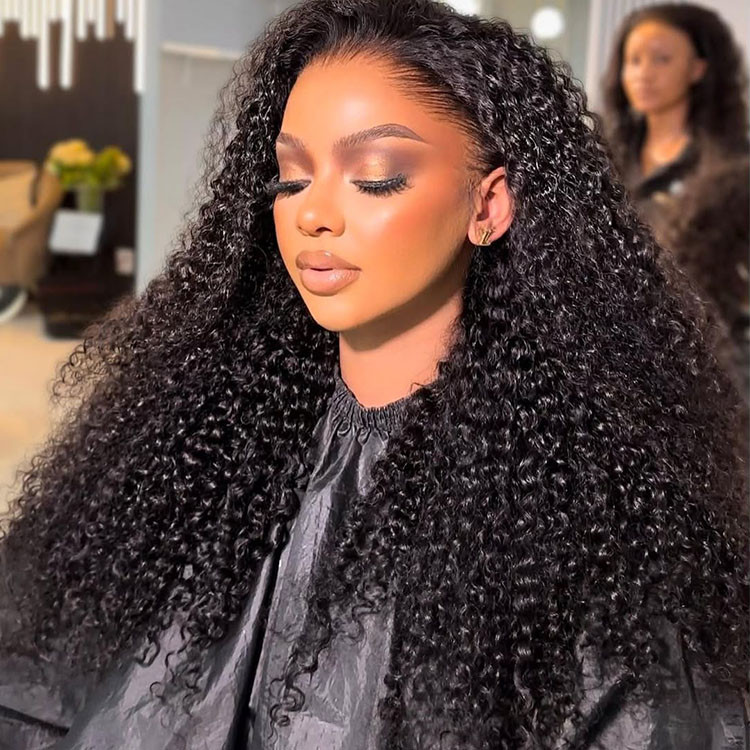 curly HD lace wigs