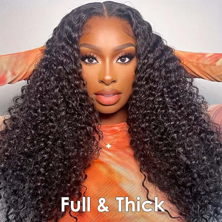 full curly wig
