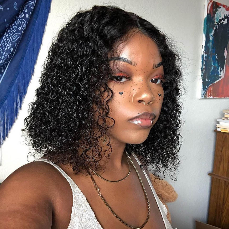 curly bob wigs