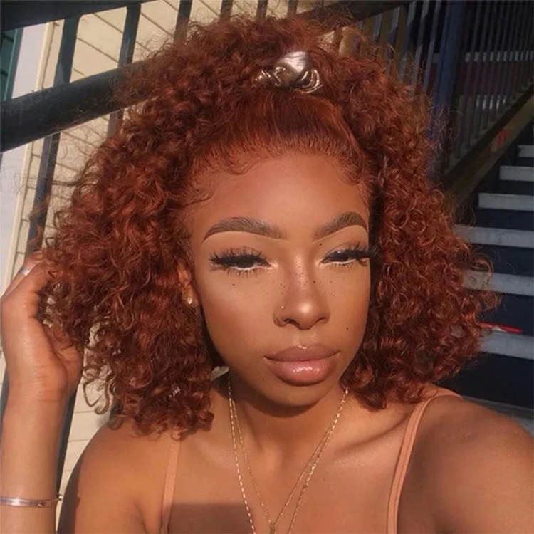 deep auburn hair color wig