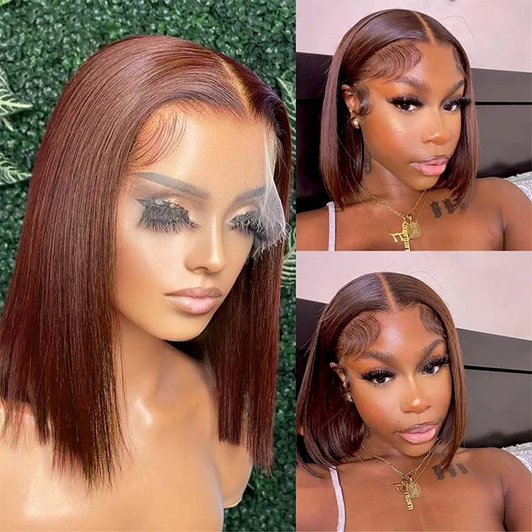brown bob wig