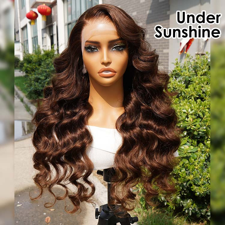 dark brown wigs