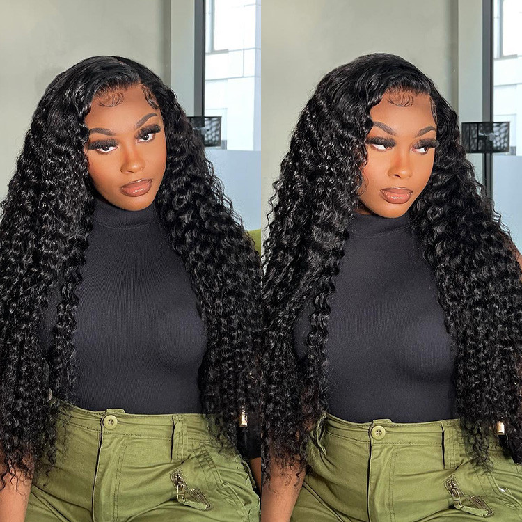 deep wave frontal wig