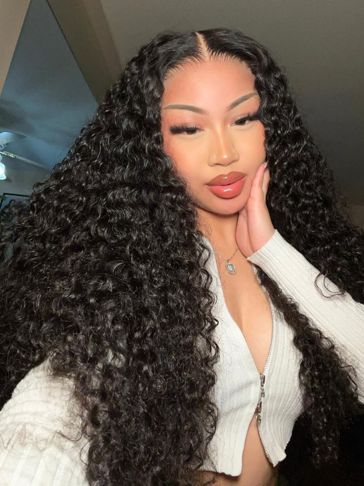 deep wave hd lace wig