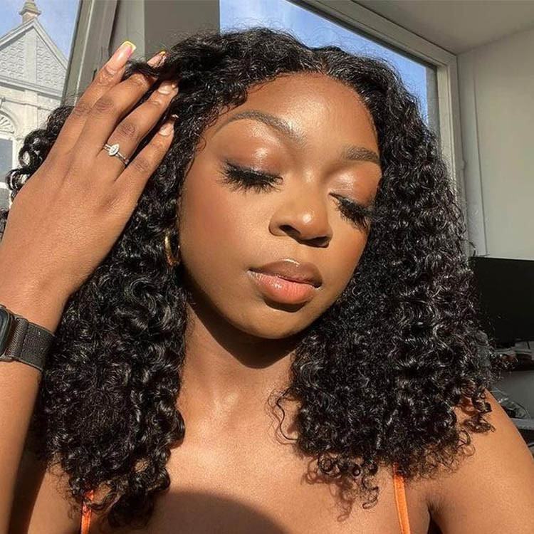 deep wave wigs with 4c hairline