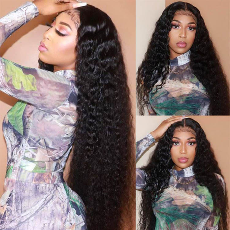deep wave lace wigs