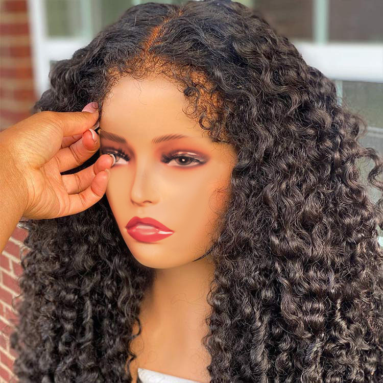 curly hairline wigs