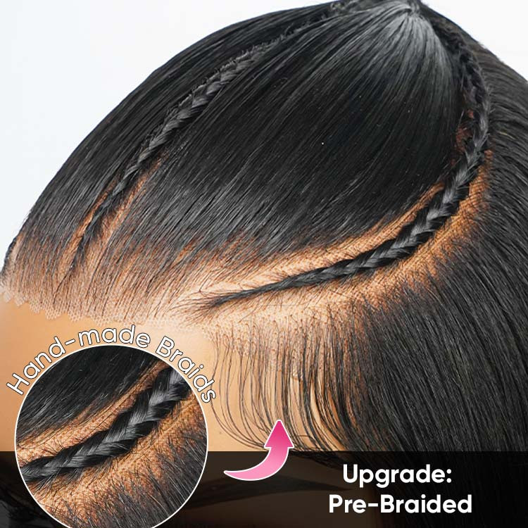 half braided hairstyles
