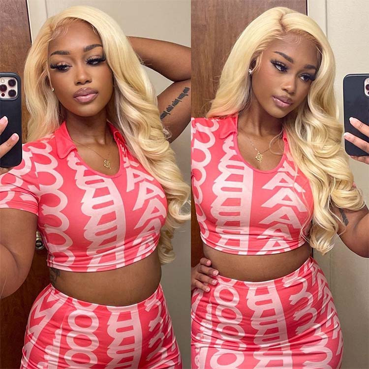 blonde full lace wig