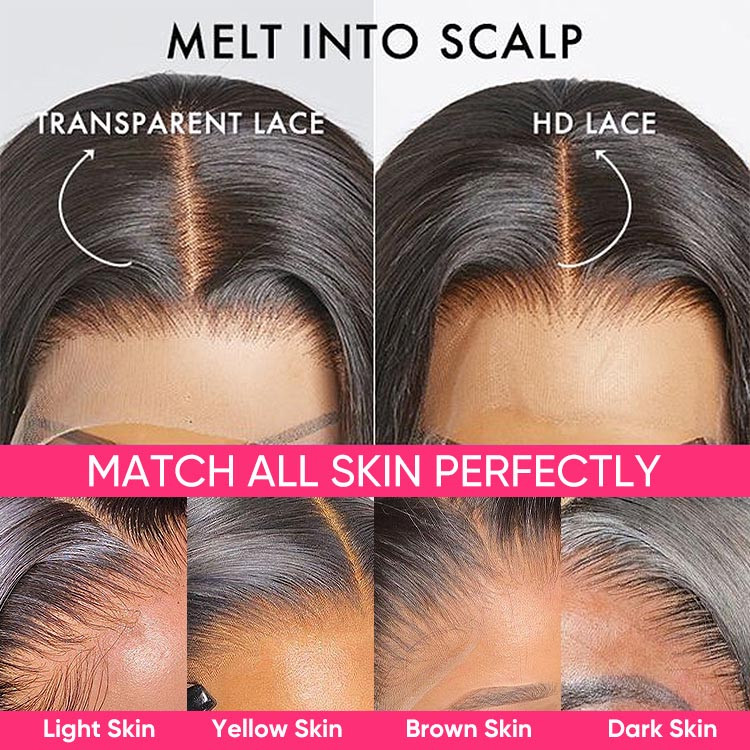 transparent lace wigs