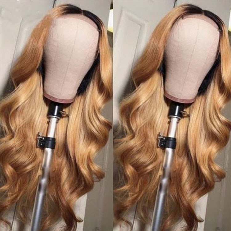 1b/27 body wave lace front wigs