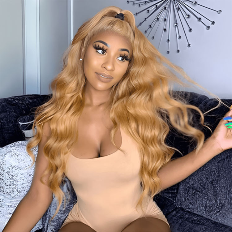 honey blonde wigs