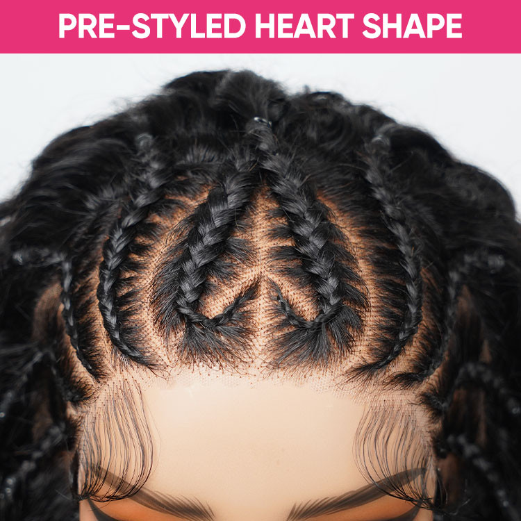 human hair braided wigs