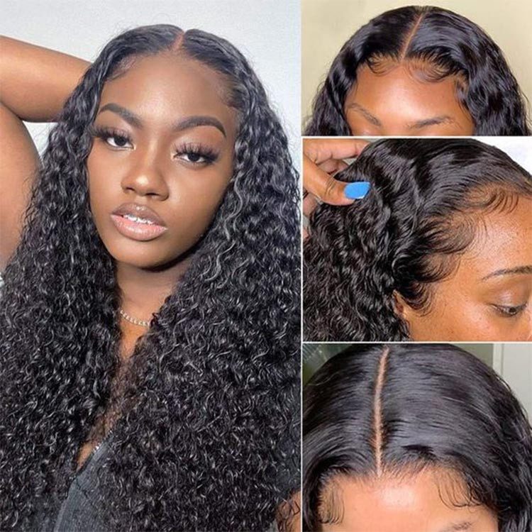 curly lace frontal wigs