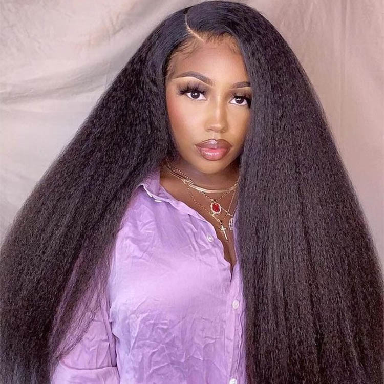 kinky straight wigs