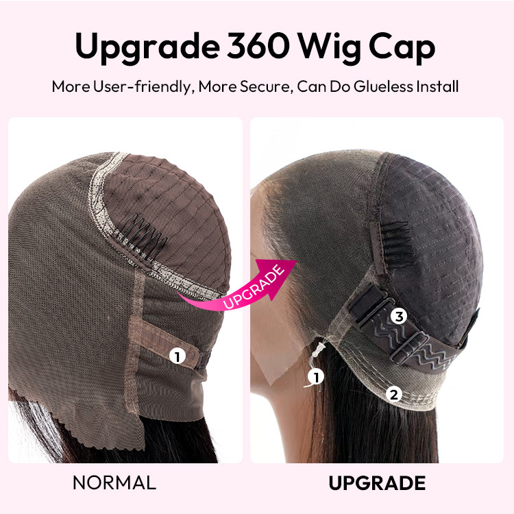upgrade 360 wig cap