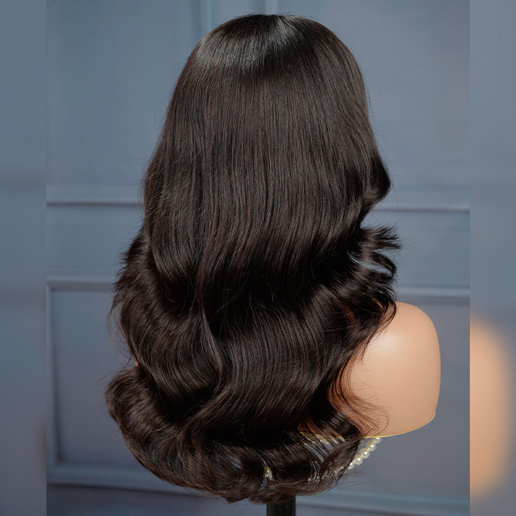 layered human hair wigs