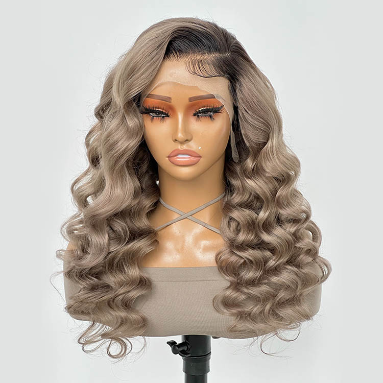 light ash brown hair