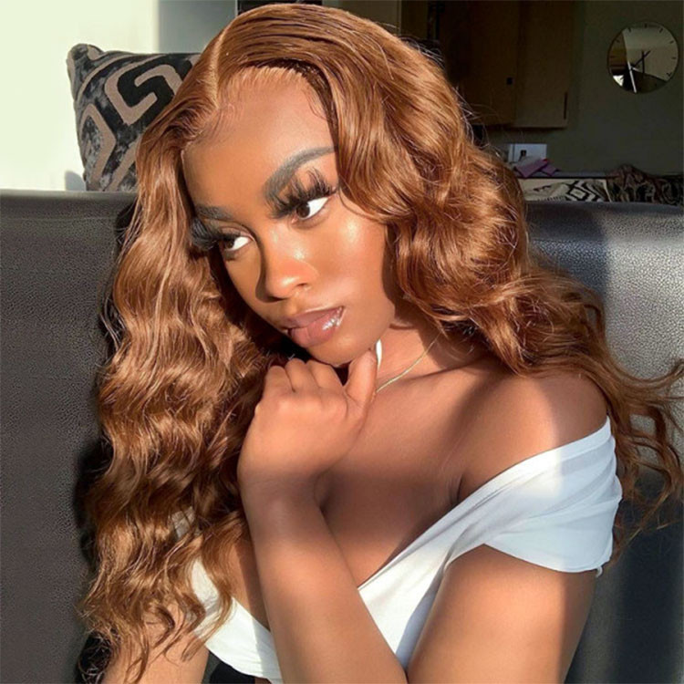 chestnut color lace wigs