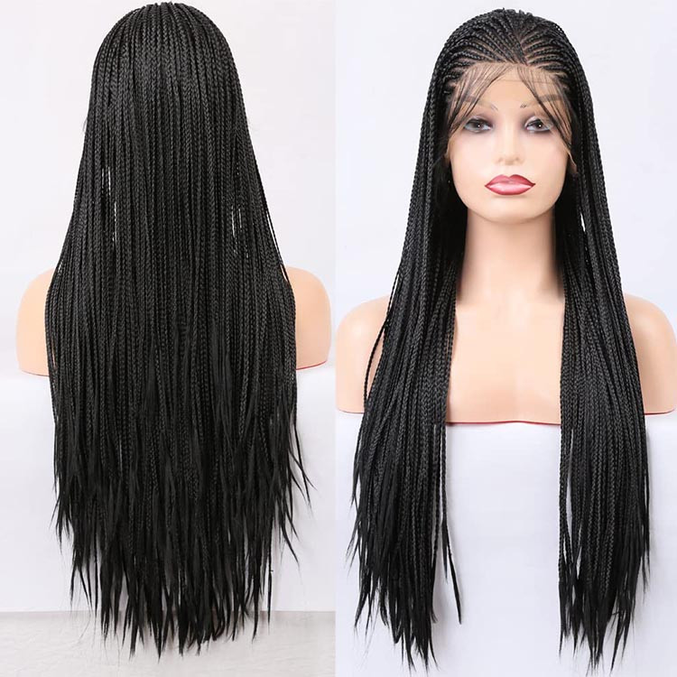 long cornrow braids