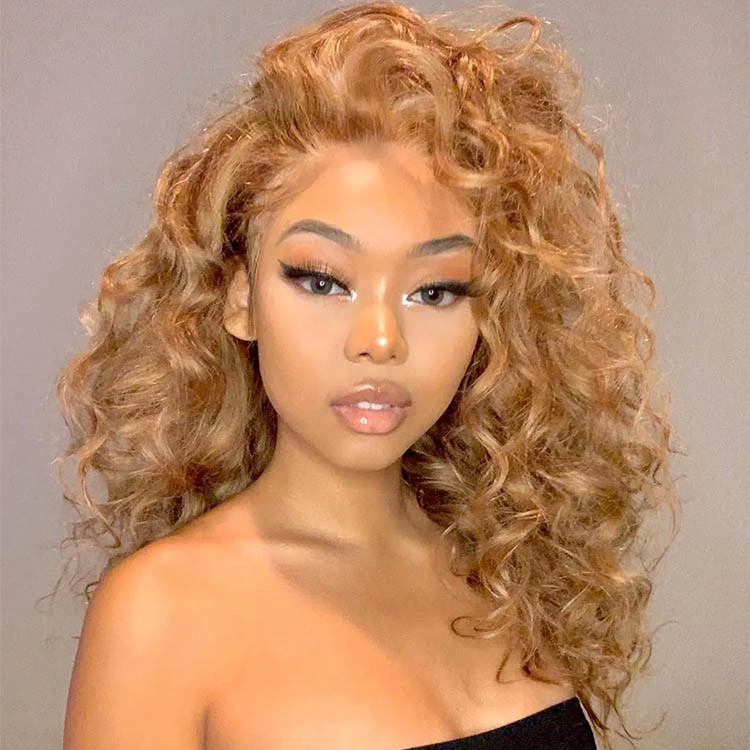 loose curly wigs