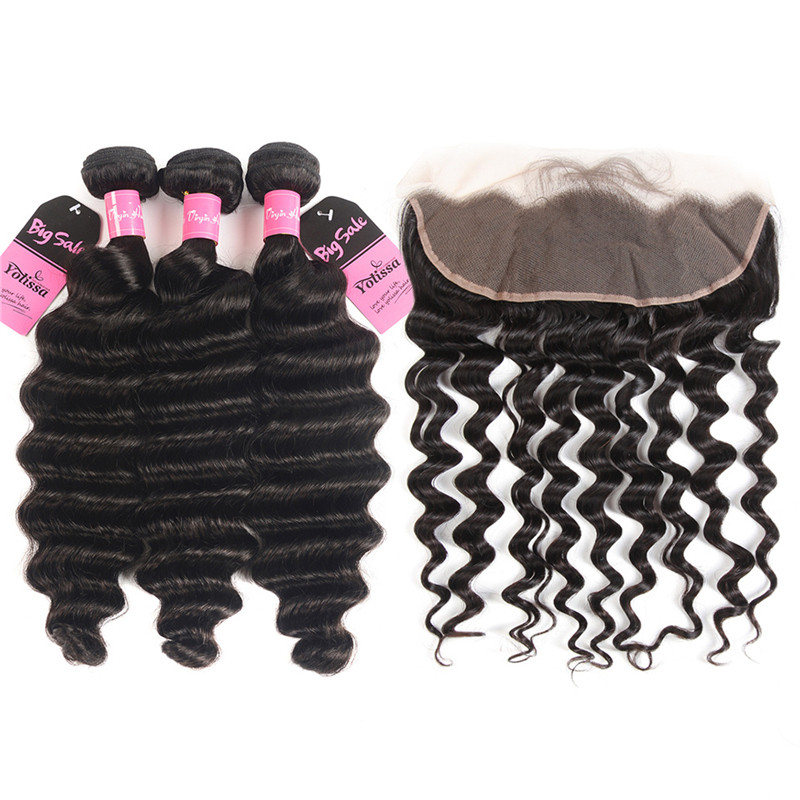 3 bundles with frontal
