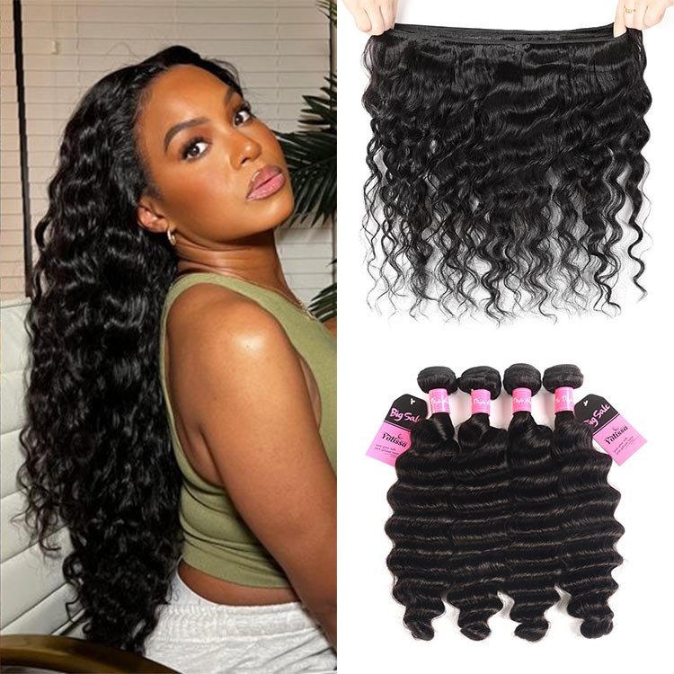 Virgin Hair Extensions 4 Bundles