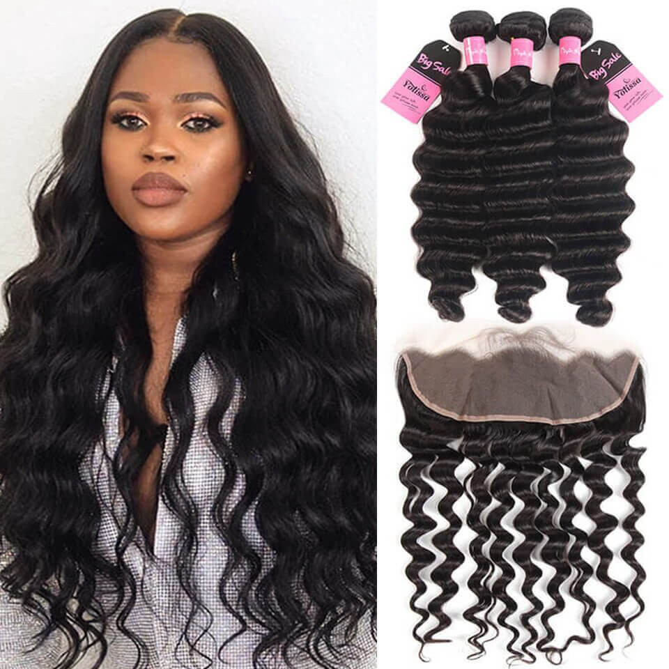loose deep bundles with frontal