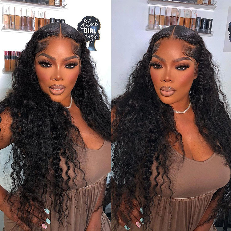 loose deep wave 6x6 closure wigs