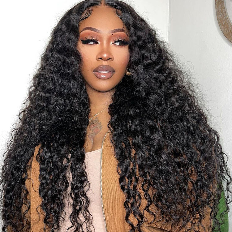loose deep wave 6x6 closure wigs