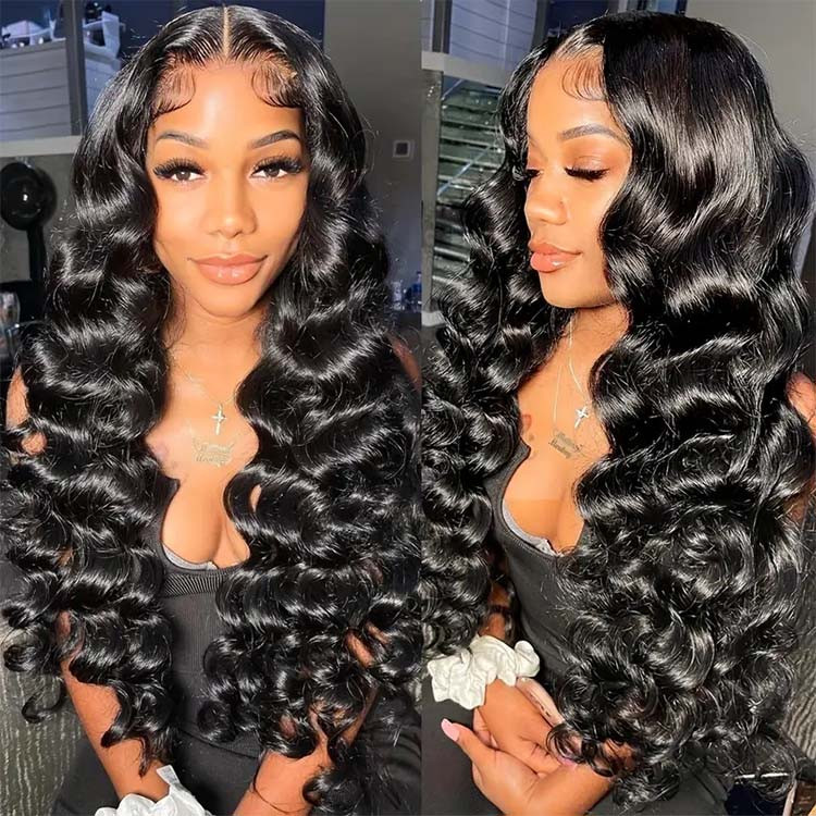 loose wave lace frontal wigs