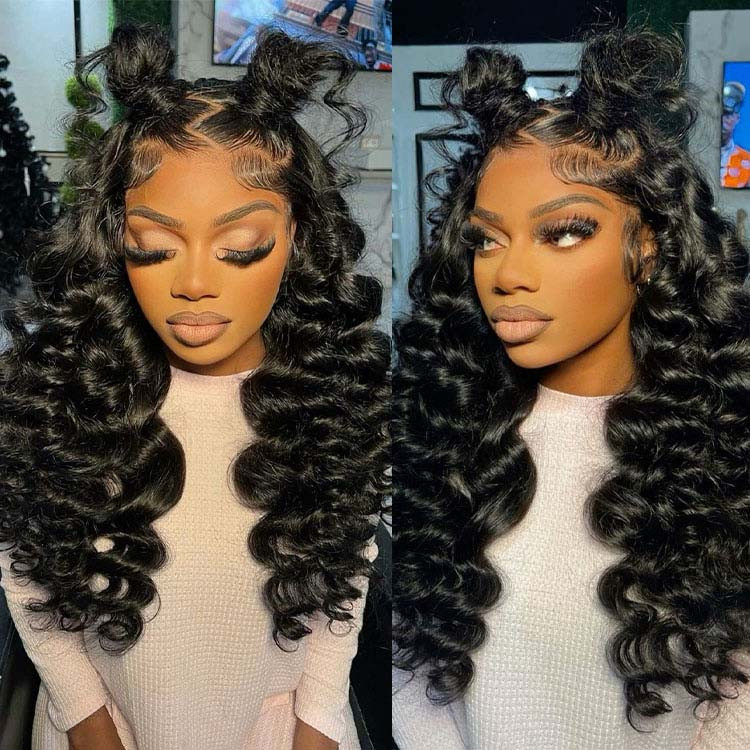 loose wave lace front wigs