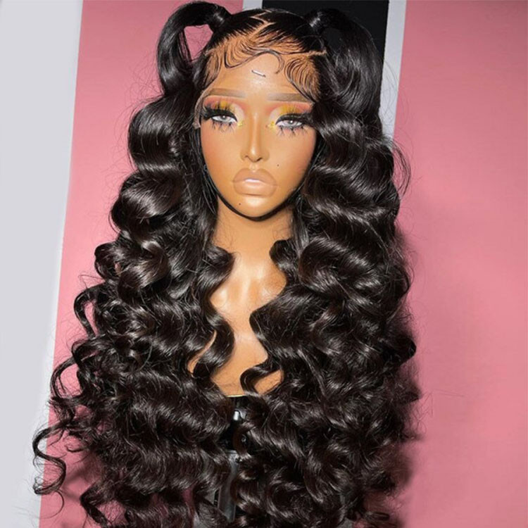 loose wave glueless wig