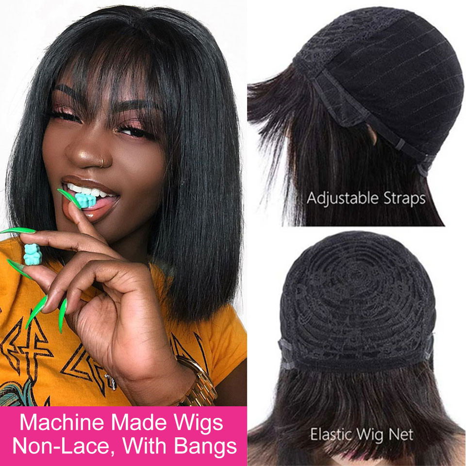 bangs bob wigs
