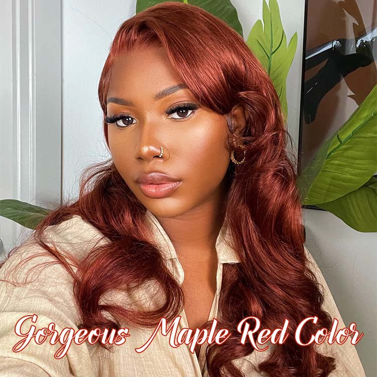 maple red hair