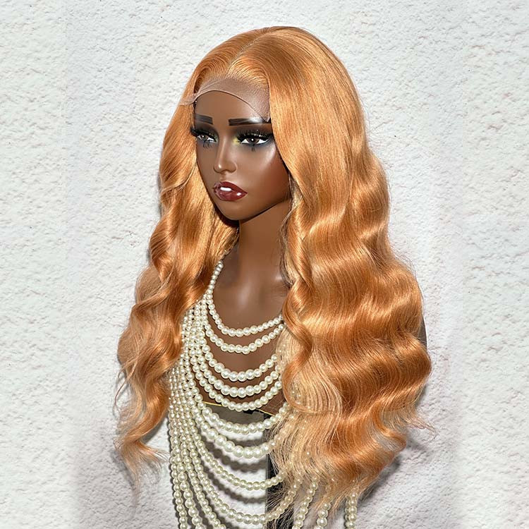 strawberry blonde wig