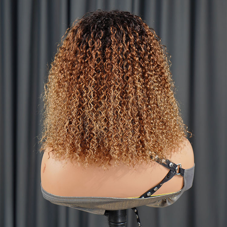 ombre curly hair