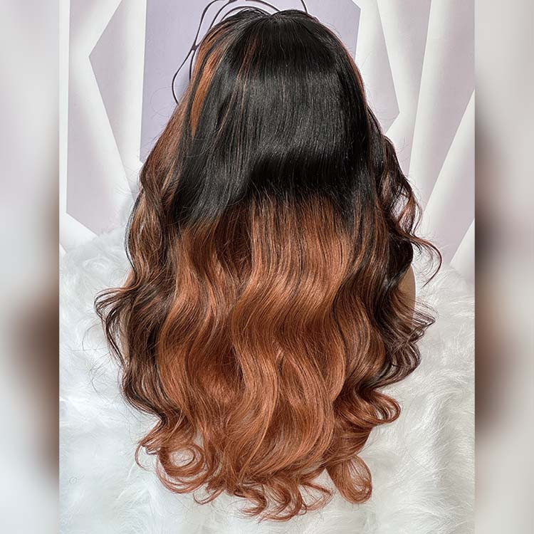 ombre ginger