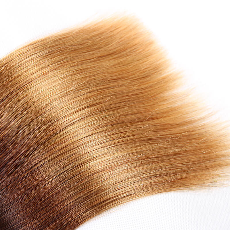 ombre straight human hair