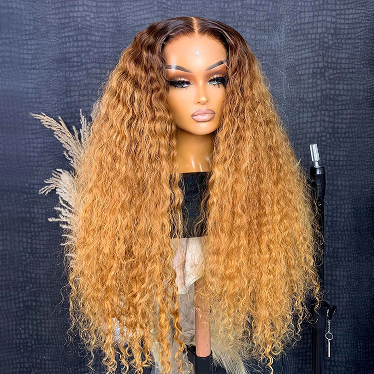 ombre honey blonde