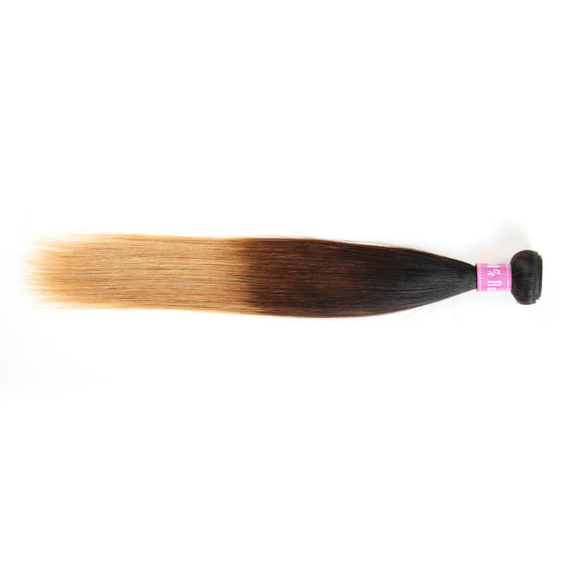 ombre straight human hair