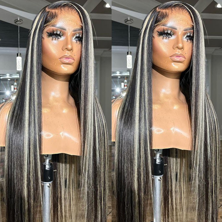 Grey Highlight wigs
